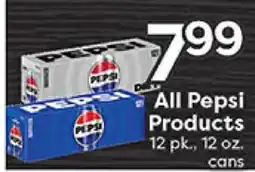 Rich's Fresh Market All pepsi products offer