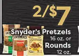 Rich's Fresh Market Snyder's Pretzels offer