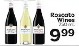Rich's Fresh Market Roscato Wines offer