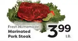 Rich's Fresh Market Fresh Homemade Marinated Pork Steak offer