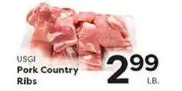 Rich's Fresh Market USGI Pork Country Ribs offer