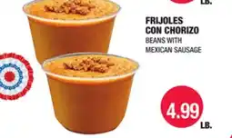 Carnicerias Jimenez FRIJOLES CON CHORIZO offer