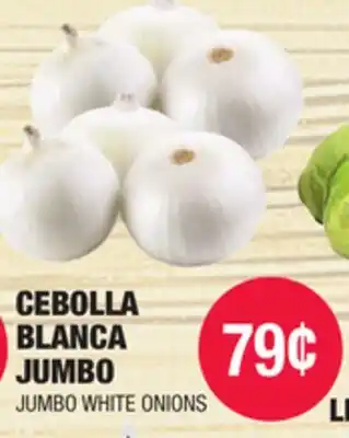 Carnicerias Jimenez CEBOLLA BLANCA JUMBO offer