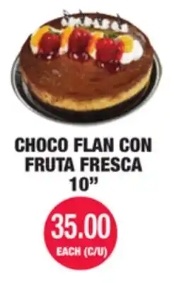 Carnicerias Jimenez CHOCO FLAN CON FRUTA FRESCA 10 offer