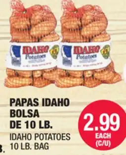 Carnicerias Jimenez PAPAS IDAHO BOLSA DE 10 LB offer
