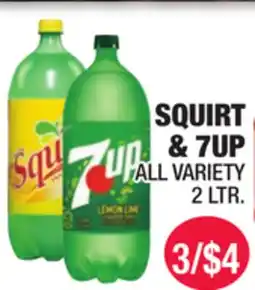 Carnicerias Jimenez SQUIRT & 7UP offer