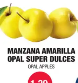Carnicerias Jimenez MANZANA AMARILLA OPAL SUPER DULCES offer