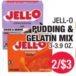 Carnicerias Jimenez JELL-O PUDDING & GELATIN MIX offer