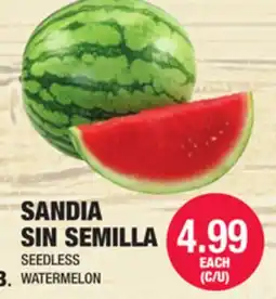 Carnicerias Jimenez SEEDLESS WATERMELON offer