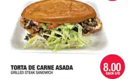 Carnicerias Jimenez TORTA DE CARNE ASADA offer