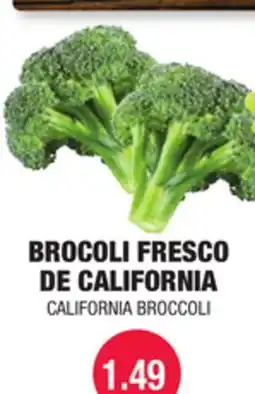 Carnicerias Jimenez BROCOLI FRESCO DE CALIFORNIA offer