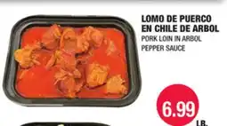 Carnicerias Jimenez LOMO DE PUERCO EN CHILE DE ARBOL offer