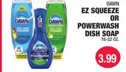 Carnicerias Jimenez DAWN EZ SQUEEZE OR POWERWASH DISH SOAP offer