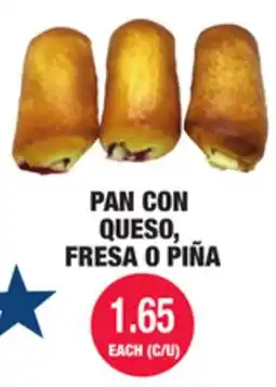 Carnicerias Jimenez PAN CON QUESO, FRESA O PIÑA offer
