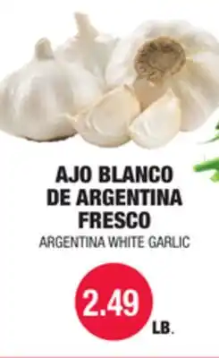 Carnicerias Jimenez ARGENTINA WHITE GARLIC offer