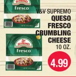 Carnicerias Jimenez V&V SUPREMO QUESO FRESCO CRUMBLING CHEESE offer