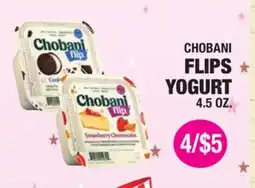 Carnicerias Jimenez CHOBANI FLIPS YOGURT offer