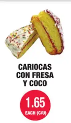 Carnicerias Jimenez CARIOCAS CON FRESA Y COCO offer