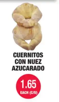 Carnicerias Jimenez CUERNITOS CON NUEZ AZUCARADO offer