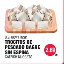 Carnicerias Jimenez U.S. GOV'T INSP. TROCITOS DE PESCADO BAGRE SIN ESPINA offer