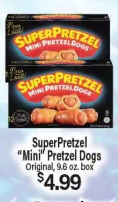 Angelo Caputo's Fresh Market SuperPretzel Mini Pretzel Dogs offer