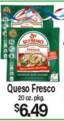 Angelo Caputo's Fresh Market Queso Fresco offer