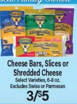 Angelo Caputo's Fresh Market Cheese Bars, Slices or Shredded Cheese offer