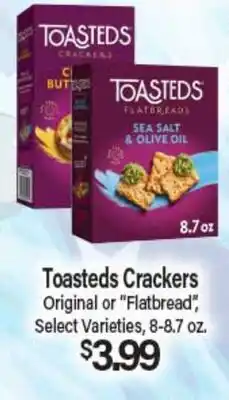 Angelo Caputo's Fresh Market Toasteds Crackers offer
