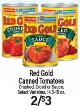 Angelo Caputo's Fresh Market Red Gold Canned Tomatoes offer