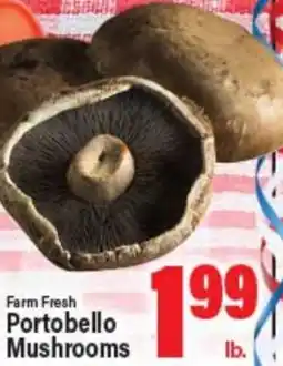 Angelo Caputo's Fresh Market Farm Fresh Portobello Mushrooms offer