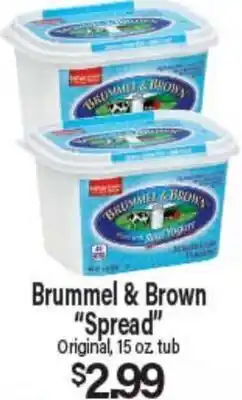 Angelo Caputo's Fresh Market Brummel & Brown Spread offer