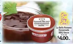 Angelo Caputo's Fresh Market La Bella Romana Homemade BBQ Sauce offer