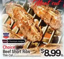 Angelo Caputo's Fresh Market Choice Beef Short Ribs offer