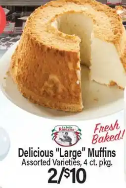 Angelo Caputo's Fresh Market Delicious Large Muffins offer