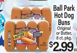 Angelo Caputo's Fresh Market Ball Park Hot Dog Buns offer