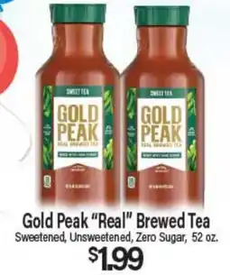 Angelo Caputo's Fresh Market Gold Peak Real Brewed Tea offer