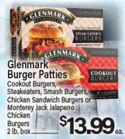 Angelo Caputo's Fresh Market Glenmark Burger Patties offer