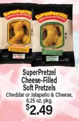 Angelo Caputo's Fresh Market SuperPretzel Cheese-Filled Soft Pretzels offer