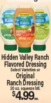 Angelo Caputo's Fresh Market Hidden Valley Ranch Flavored Dressing Original Ranch Dressing offer