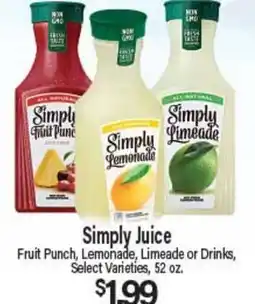 Angelo Caputo's Fresh Market Simply Juice offer