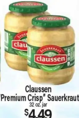 Angelo Caputo's Fresh Market Claussen Premium Crisp Sauerkraut offer