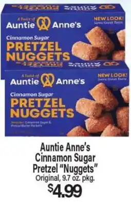 Angelo Caputo's Fresh Market Auntie Anne's Cinnamon Sugar Pretzel Nuggets offer