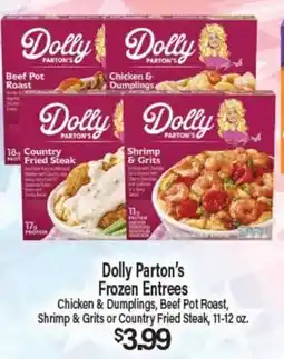 Angelo Caputo's Fresh Market Dolly Parton's Frozen Entrees offer