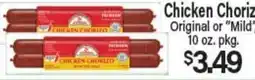 Angelo Caputo's Fresh Market Chicken Chorizo offer