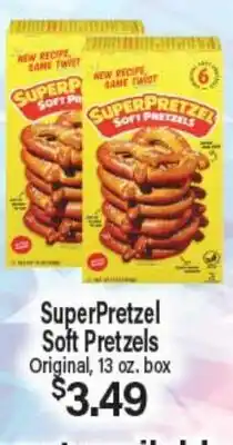 Angelo Caputo's Fresh Market SuperPretzel Soft Pretzels offer