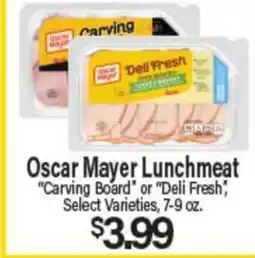 Angelo Caputo's Fresh Market Oscar Mayer Lunchmeat offer