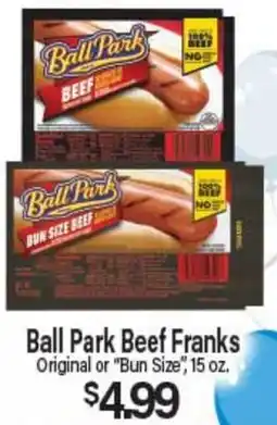 Angelo Caputo's Fresh Market Ball Park Beef Franks offer