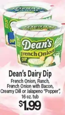 Angelo Caputo's Fresh Market Dean's Dairy Dip offer