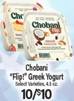 Angelo Caputo's Fresh Market Chobani Flip! Greek Yogurt offer