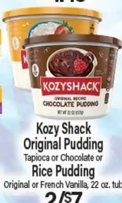 Angelo Caputo's Fresh Market Kozy Shack Original Pudding offer